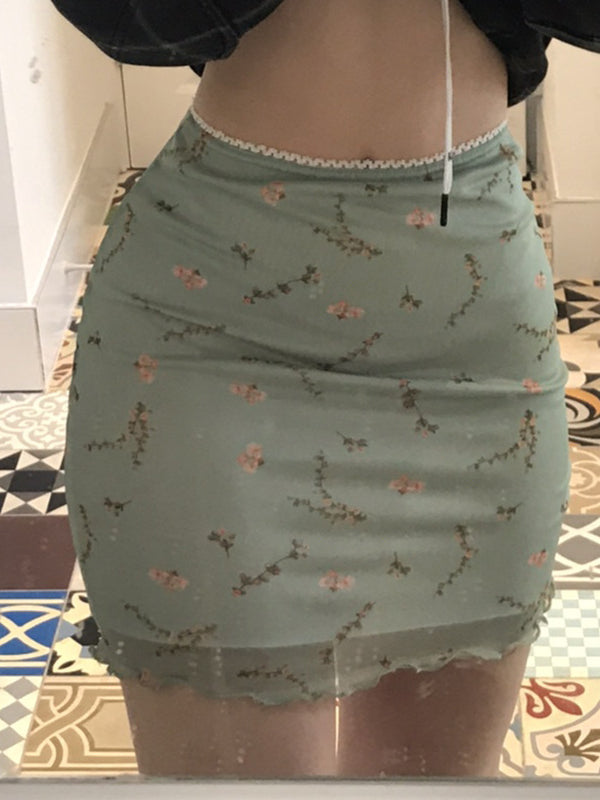 Fresh Floral Skirt