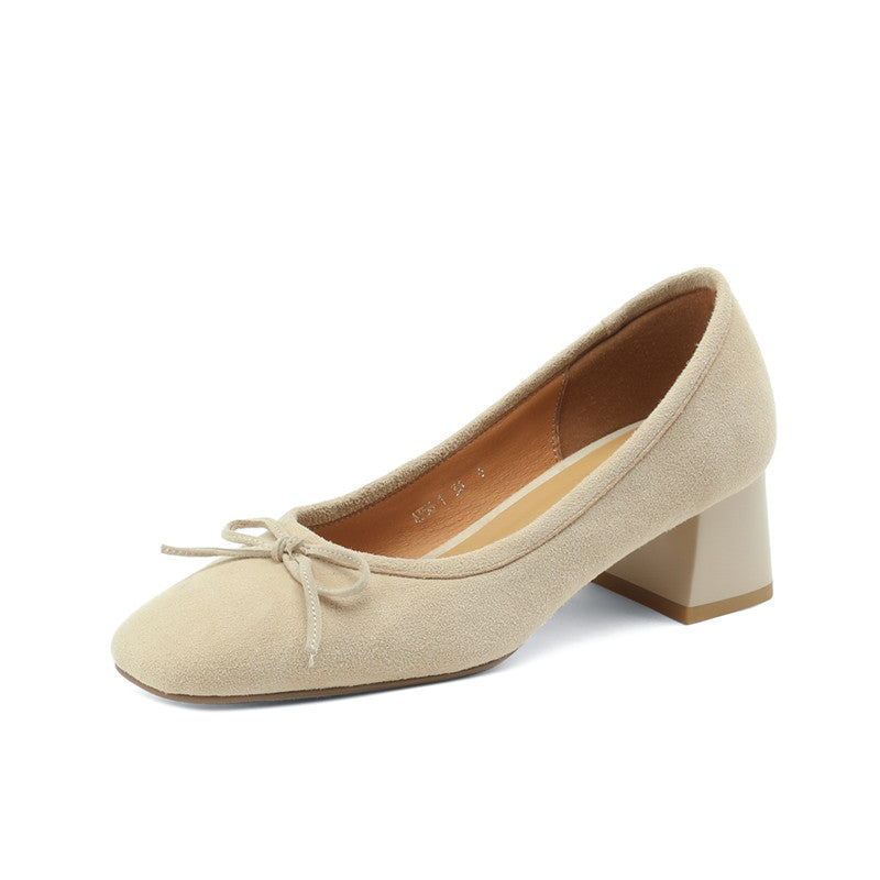 Nova Nude Bow Pumps