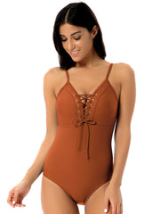 Halter Triangle One-piece Swimsuit