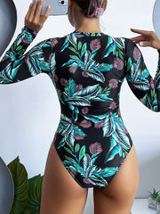 Sexy Printed Long Sleeve Wetsuit