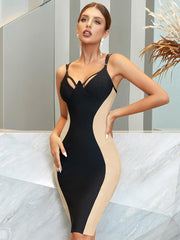 Straps Slim Cocktail Dress