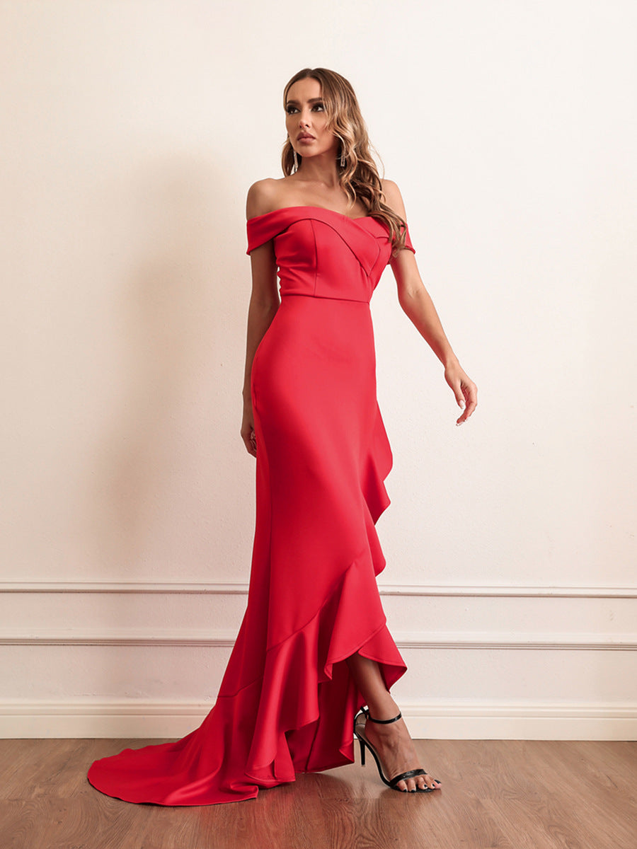 Strapless Drag Evening Dress